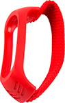 Ремешок плетеный нейлоновый эластичный Red Line для Xiaomi Mi Band 5/6 (150 mm), красный ремешок нейлоновый red line для фитнес браслета xiaomi mi band 5 mi smart band 6 белый 10