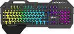 Проводная клавиатура  Ritmix с подсветкой и магнитной подставкой под запястье RKB-220BL проводная клавиатура ritmix rkb 155