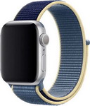 

Cпортивный браслет Moonfish для Apple Watch 38/40 мм синий / темно-синий MF AWS SP40 Alaskan Blue