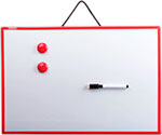 Доска магнитно-маркерная Пифагор 30х45 см (231719) мольберт детский двусторонний доска знаний регулируется по высоте салатовый