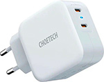 Сетевое зарядное устройство Choetech PD6009, USB C PD + USB C PD, 40 Вт зарядное устройство сетевое deppa 11433 usb c 65w белое gan
