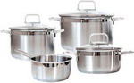 

Набор посуды Swiss Diamond Premium Steel SD PS SET L4