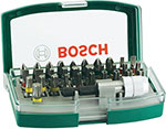 Набор бит  Bosch Promoline с цветовой кодировкой, 32 шт. 2607017063