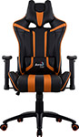 фото Игровое кресло aerocool ac120 air-bo black/orange [4713105968330]