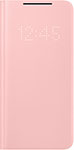 Чехол-книжка Samsung Galaxy S21 Smart LED View Cover, розовый (Pink) (EF-NG996PPEGRU) силиконовая накладка для samsung galaxy a71 silicone cover розовый