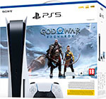 Стационарная игровая приставка Sony PlayStation 5 Disc Edition (CFI-1216A) + God of War Ragnarok