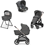 

Коляска Inglesina 3 в 1, Aptica New, с подставкой под люльку Stand Up, цвет VELVET GREY