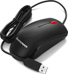 Мышка Lenovo USB OPTICAL, WRL M120 PRO, 1000DPI, BLACK