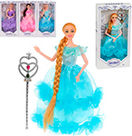 

Кукла Наша игрушка в бальном платье, 1 аксессуар в комплекте, в ассортименте, коробка (641595)