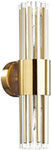 Бра Odeon Light HALL, золото/металл/стекло (4786/2W) подсвечник металл на 1 свечу раскрывшийся бутон золото чёрный 31х11 5х11 5 см