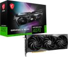 

Видеокарта MSI GeForce RTX 4070 GAMING X SLIM 12G, Серый/черный