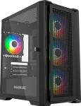 

Компьютерный корпус Powercase Alisio Micro X4B V2 (CAMCXB-A4), Черный