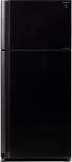 Двухкамерный холодильник Sharp SJ-XP59PG-BK черный/стекло