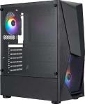 

Компьютерный корпус 1STPLAYER DK DK-3 Black (DK-3-BK-4F1), Черный