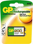

Аккумулятор GP 200 mAh (крона)