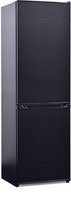 Двухкамерный холодильник NordFrost NRB 152 NF 232 черный матовый