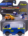Машинка  1 Toy Transcar Double: Автофургон – Самосвал, 8 см, блистер машинка 1 toy transcar double пожарный автомобиль транспортная полиция 8 см блистер