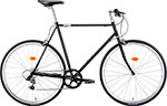 фото Велосипед городской bear bike taipei 2021 рост 580 мм черный матовый 1bkb1c187006