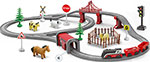 Железная дорога для детей Givito Мой город  72 предмета  G211-021