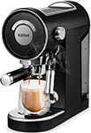 Кофеварка Kitfort KT-783-2, черная рожковая кофеварка centek ct 1169 серебристая черная