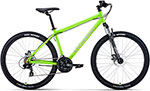 Велосипед Forward SPORTING 275 2.0 D 275 8 ск. рост. 17 2023 ярко-зеленый/серебристый RB3R78136BGNXSR