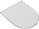 Крышка-сиденье Point Афина, дюропласт, микролифт, для унитаза, белая (PN46041) крышка сиденье point афина дюропласт микролифт для унитаза белая pn46041
