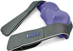 Массажер B.Well MED-440 серый интеллектуальный аппарат для терапии шеи ems массажер для шеи 6 режимов массажа
