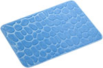 Коврик для ванной Grampus 50х80 см, голубой (GR-3204C) коврик для ванной grampus