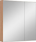 Зеркальный шкаф Runo Лада 60, графит (00-00001161) зеркальный шкаф runo лада 40х65 лиственница 00 00001193