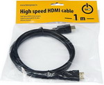 фото Кабель bion hdmi v2.0, 19m/19m, 3d, 4k uhd, 1 м (bn-hdmi2mm-1m)