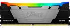 

Оперативная память Kingston DDR4 32GB 3600MHz FURY Renegade RGB (KF436C18RB2A/32), Черный/серый