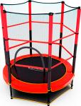 

Батут DFC TRAMPOLINE-RED 55'' с сеткой, Черный/красный