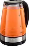 

Чайник электрический GoodHelper KPG-1810 Orange, Прозрачный/нержавеющая сталь