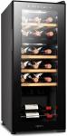 Винный шкаф Zugel ZCWF184DB черный