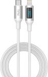 Кабель TFN 8pin-TypeC, 1.5m, 30W, LED, wh (TFN-C-DG-CL15M-WH)