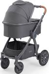 Коляска трансформер 2 в 1 Happy Baby MOMMER PRO, dark grey nova