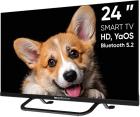 Телевизор Top Device TV 24/'/' SMART TV, YаOS CS03, HD (TDTV24CS03H_BK), черный
