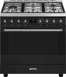 

Варочный центр Smeg C95GMCMB2, 90х60 см, цвет черный матовый