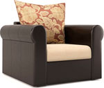 

Кресло MebelVia Париж Рейн Eva 063-9/ Десерт 404 D brown