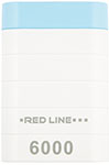Внешний аккумулятор Red Line S7000 (6000 mAh)  белый - фото 1