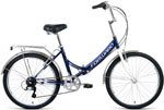 фото Велосипед forward valencia 24 2.0 (24'' 6 ск. рост 16'') 2020-2021 темно-синий/серый rbkw1yf46004