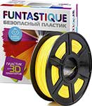 Пластик в катушке Funtastique PETG,1.75 мм,1 кг, цвет желтый матовый пластик в катушке funtastique petg 1 75 мм 1 кг фиолетовый