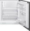 Встраиваемый однокамерный холодильник Smeg U8C082DF встраиваемый однокамерный холодильник smeg u8c082df