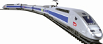 Железная дорога Mehano TGV POS с ландшафтом железная дорога mehano ave
