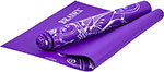 Коврик для йоги и фитнеса Bradex 173х61х0,4 с рисунком ВИОЛЕТ мяч для фитнеса фитбол 65 bradex sf 0718 с насосом фиолетовый