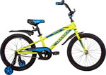 

Велосипед Novatrack 20'' DODGER алюм., зелёный, тормоз нож, короткие крылья, защита цепи А-тип 205ADODGER.GN22, Зеленый