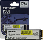 Накопитель SSD Patriot Memory M.2 P300 128 Гб PCIe P300P128GM28 накопитель patriot pci e x4 128gb p300p128gm28 p300 m 2 2280 p300p128gm28
