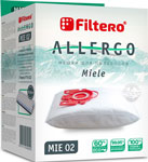 фото Пылесборники filtero mie 02 allergo 4 шт. + моторный фильтр и микрофильтр