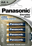 

Батарейки Panasonic LR6 Everyday Power BL4 4шт