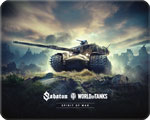 Коврик для мышек Wargaming Sabaton Spirit of War Limited Edition Large коврик для мышек wargaming world of tanks battle of bulge l